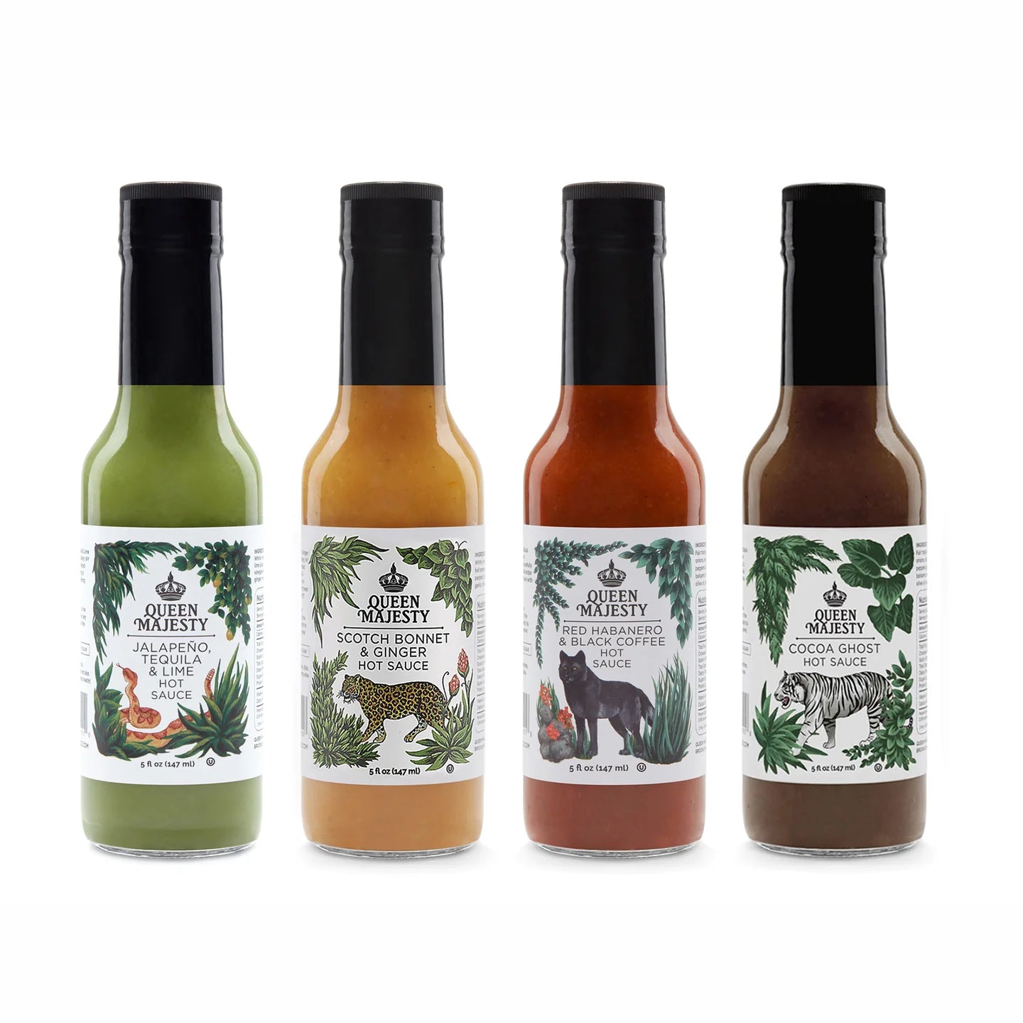 Queen Majesty Hot Sauce Set Presentbox