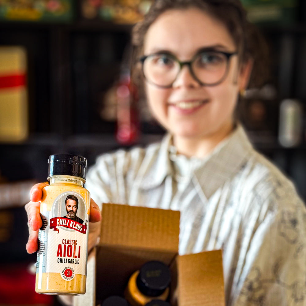 Classic Aioli Chili/Vitlök 6 st