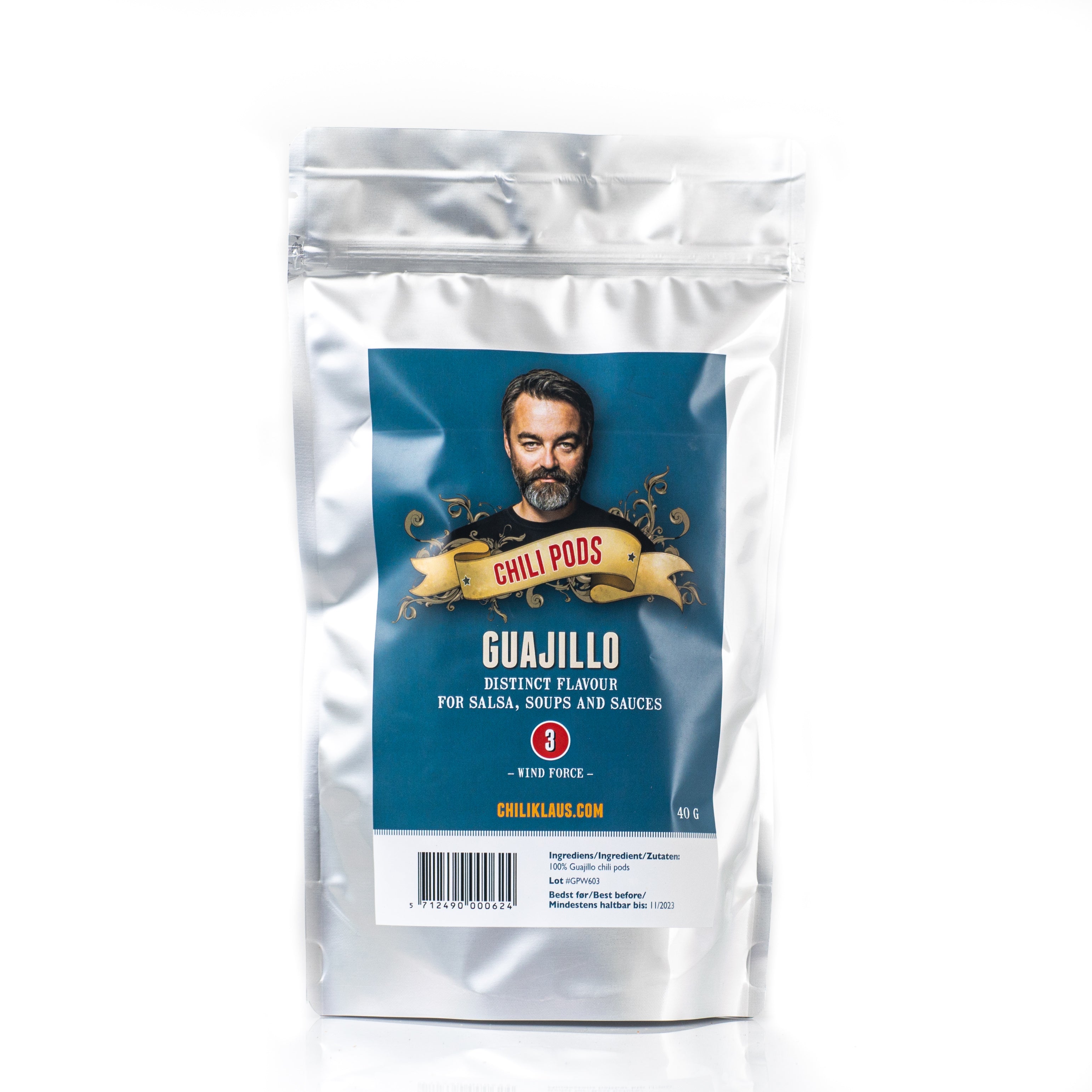 Guajillo – hela och torkade